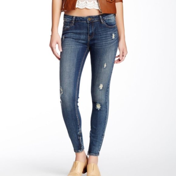 pistola Denim - Pistola Anais Zip Cuff Skinny Jean size 27